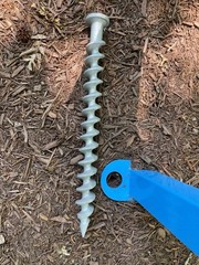 (4) Ground Anchors 18″ For Swingsesh or other playground equipment