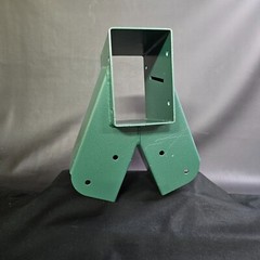BETOOLL A-Frame 1 Brackets Swing Set Bracket (Green) Single Bracket Only