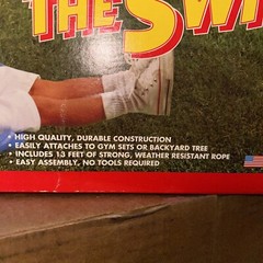 Vtg 1995 ‘THE SWINGER’ Kid’s Sports Swing By EMPIRE OF CAROLINA New Sealed NOS