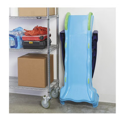 Little Tikes 2-in-1 Outdoor-Indoor Wet or Dry Slide with Easy Storage, Blue, Age