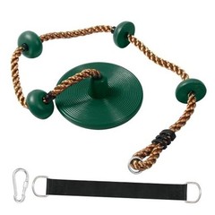 Climbing Rope Disc Swing for Kids Outdoor‌ – Heavy Duty ‌Tree Swings‌ with Non