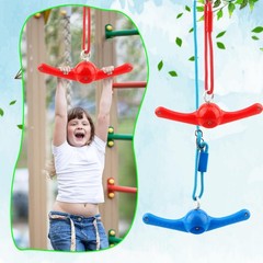 2 Pack Ninja Twist Swing 360° Handle Twist Playset Ninja Line Toys Jungle Gym…