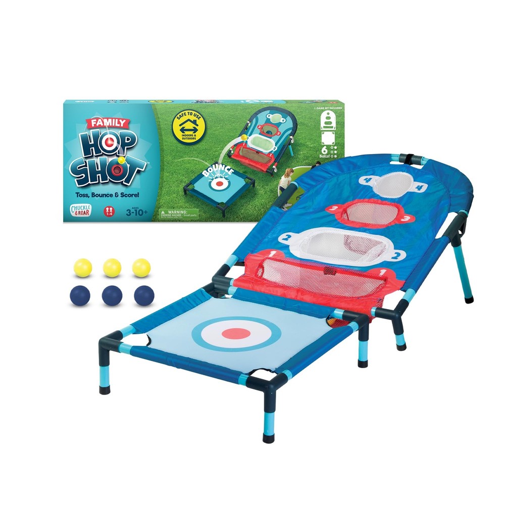 – Family Hop Shot – Outdoor Active Family Game – Dexterity On The Go Challeng…