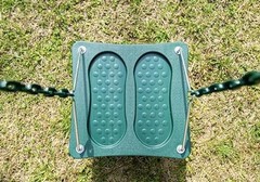 Swing-N-Slide NE 5041 Stand-Up Swing with 14″ x 14″ Swing Base and Coated