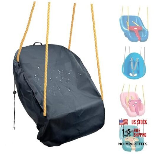 Outdoor Toddler Swing Seat Cover, Playground & Patio Yard Covers for Swings