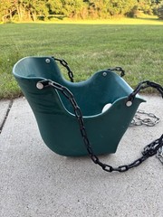 Playstar Commercial Outdoor Swing PlayStar #7534, High Back Seat, 155 lb