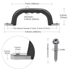 9.64” Safety Handles, Non-Slip Swing Set Grips for Playset, Climbing Frame, …