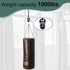 64inch Hanging Swing Chair Chain (2)+ 4 Free Quick Links 1000LB Load Bearing