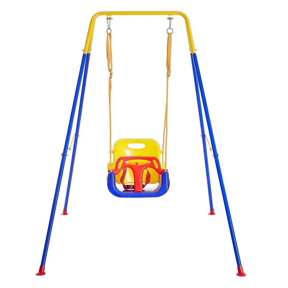 FUNLIO Toddler Swing with Foldable Stand 3 in 1
