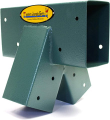 Easy 1-2-3 90° A-Frame Swing Set Bracket Heavy Duty DIY Swing Set Hardware for O