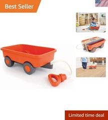 Ergonomic Orange Wagon Toy for Children – Safe & Eco-Friendly Playtime Adventure