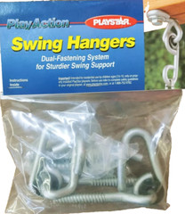 PlayStar Play Action Swing Hangers (2-Pack) PS 7676 Dual Fastener Support