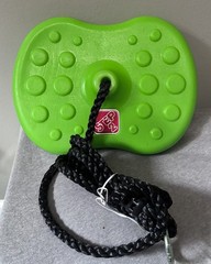 STEP 2 Super Cool Green Disc Swing w/ 7 Foot Rope 2009 New Without Box