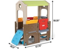 Simplay3 CLIMBERKIT1 Climber Playhouse Combo #1
