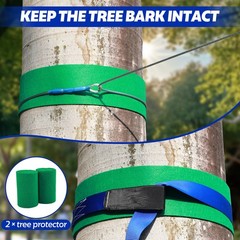 120FT Zipline for Backyard Kids and Adults Up to 400 lbs – Zip Line Playset Kit