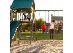 Lifetime 91080 Big Stuff Deluxe Swing Set (Earthtone)
