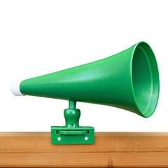 Gorilla Playsets Green Megaphone For Swing Sets Heavy Duty Outdoor Use