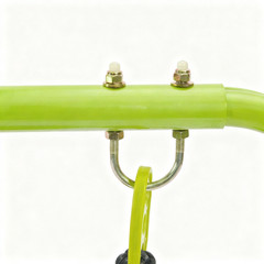 Indoor-Outdoor Baby Swing with Safety Seat for Toddlers