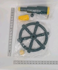 Swing-N-Slide Dark Green Pirate’s Ship Steering Wheel Replacement & Telescope