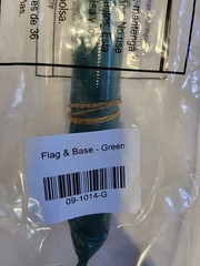 Gorilla Playsets 09-1014-G, Green Flag, Swing Set Accessory with Mounting