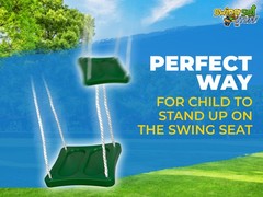 SWING SET STUFF STAND N SWING playground park wooden rope child accessories 0109