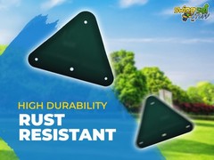 SWING SET STUFF INC. STEEL TRIANGLE BRACE LARGE (GREEN) attachment sturdy 0273