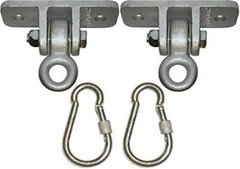 Jungle Gym Kingdom Heavy Duty Swing Hangers Playground Porch Yoga Seat Trapeze