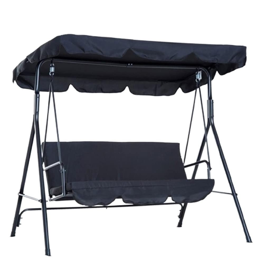 Swing Canopy Replacement Top 3 Seat Outdoor Patio Swing Canopy Replacement Cover