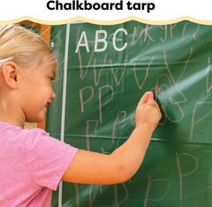 Appleton Wooden Swing Set with Slide, Rock Wall & Chalkboard – Easy Assembly