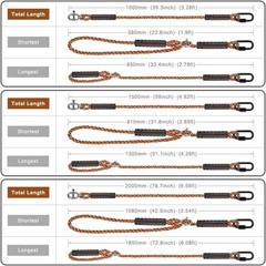 Tree Swing Rope Hammock Chair Strap Hanging Kit,Length Adjustable Nylon Rope …