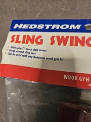 Vintage Hedstrom Red Sling Swing Safe-T-Touch Chain Covers New Sealed 36-4429