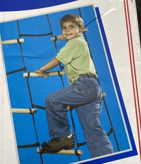 SWING-N-SLIDE REPLACEMENT CARGO CLIMBING NET NE 4481-1 NEW