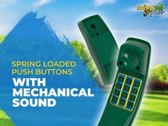 SWING SET STUFF TELEPHONE GREEN fort playground park accessories outdoor 0007
