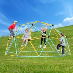 VEVOR Climbing Dome 12FT Geometric Dome Climber Jungle Gym for Kids 3-10 Years