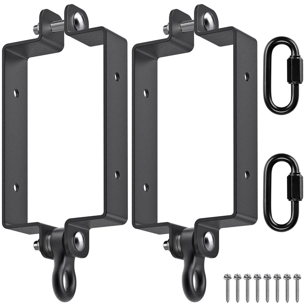 Heavy Duty Swing Hangers, 800lb Capacity Swing Set Accessories for 4×6 Wood B…