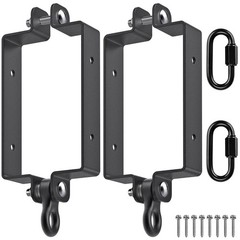 Heavy Duty Swing Hangers, 800lb Capacity Swing Set Accessories for 4×6 Wood B…