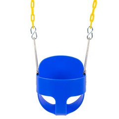 Baby Swing EVA Iron Swing Hanging Basket Swing for Your Baby Kid Outdoor Blue