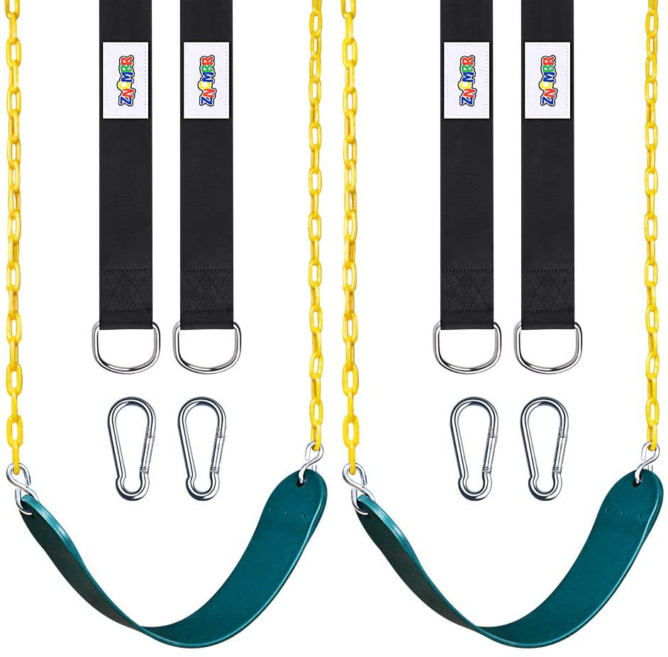 2pc Asientos De Columpios Para Ninos Juegos Cadena Arbol Jardin MEJOR Swing Set