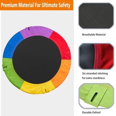 40-Inch Dish Tree Swing Replacement Fabric Cover,Oxford Fabric Outdoor Circle…