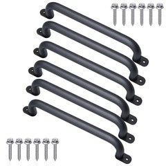 17 Inch Black Playground Handles Indoor Kids Monkey Bar Ladders 6Pcs