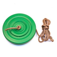 Heavy Duty Plastic Disc Tree Swing With PE Rope For Kids Children Outdoor P UQHO