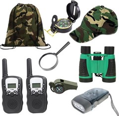 STEM Outdoor Adventure Kit for Kids – Inspiring Exploration with Walkie Talkies