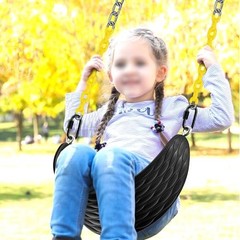 Heavy Duty Swing Seats (2 Pack) with 66’’ Chain and A:black Swing Seat-2pack