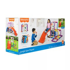Fisher-Price Climbing Jungle Gym Play Set with Toss Game