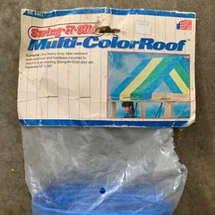 Swing-N-Slide NE 4403 Multi-Color Replacement swing play set Tarp 52”x 90”