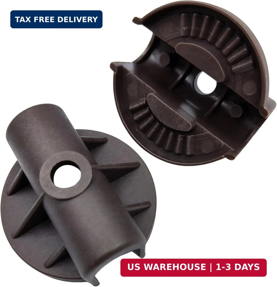 Garden Swing Plastic Fittings for GT Wicker Swing GCS00229C, Fits 23/32″ Round S