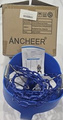High Back Full Bucket Toddler Swing Seat with 60″ Heavy Duty Plastic Coated Chai