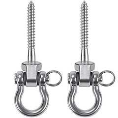 Heavy Duty Swing Hangers – Set of 2 ef of 2 pk With Bow Ring of 2 Pack