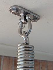 2Pcs 2000 lbs Load Capacity 304 Stainless Steel Swing Bracket Porch Swing Hangin