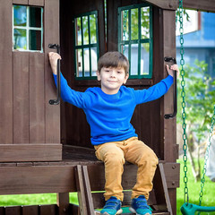 6 Pcs Safety Playground Handles Swing Set Metal Safety Handles Outdoor Swing Set